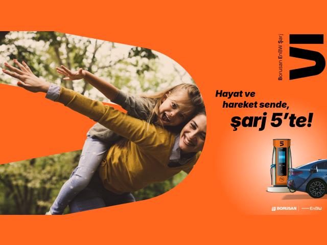 5- Borusan EnBW Şarj’da 400 TL ve üzeri şarj işlemlerine 150 Mil!