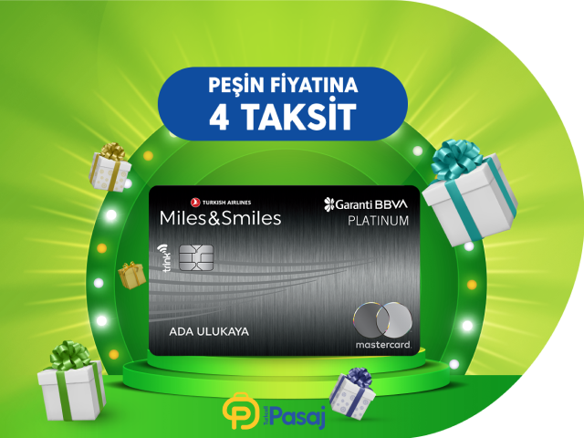 Turkcell Pasaj'da peşin fiyatına 4 taksit!