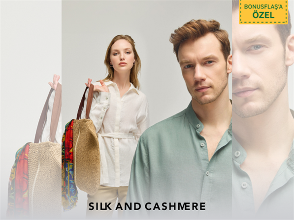 Silk&Cashmere’de 10.000 TL ve üzeri alışverişlerde 2.000 mil!