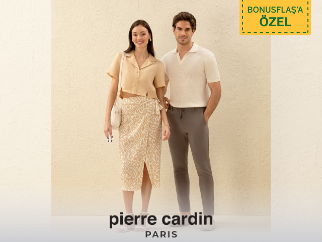 Pierre Cardin’de 6.000 TL ve üzerine 1.500 mil ayrıcalığı!