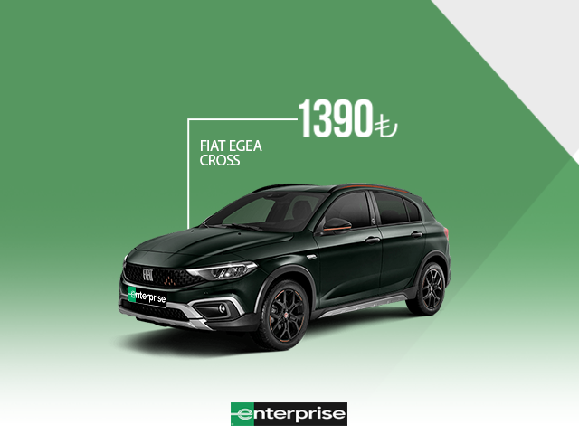 Enterprise’da Fiat Egea Cross 1.390 TL’den kiralama ayrıcalığı!