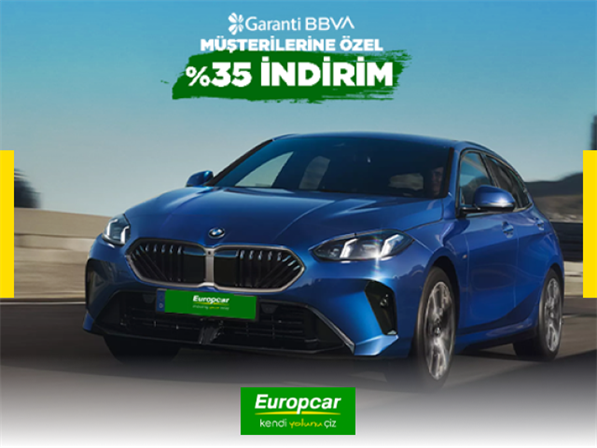 www.europcar.com.tr ‘de %35 indirim!