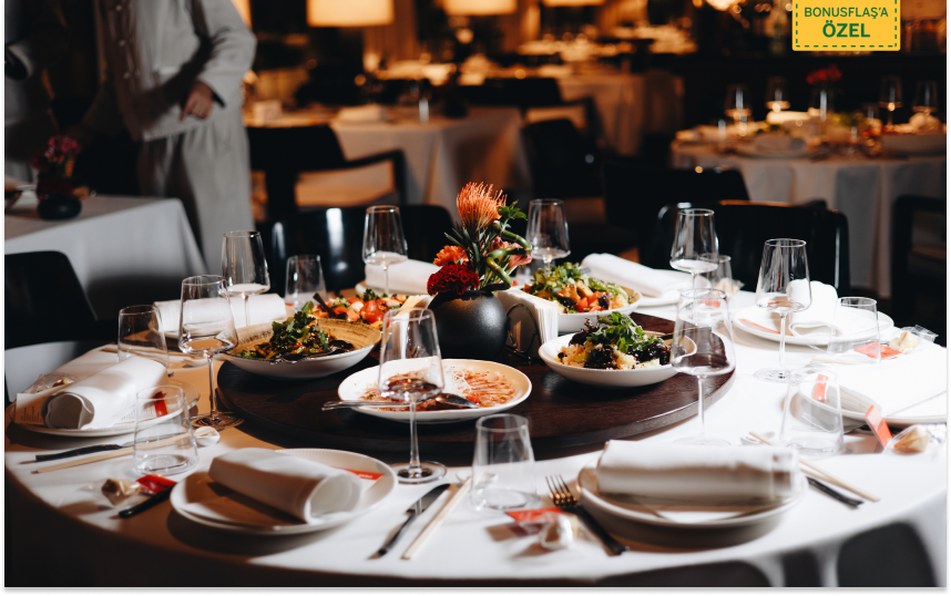 Restoran harcamalarınıza ekstra 500 Mil ayrıcalığı!